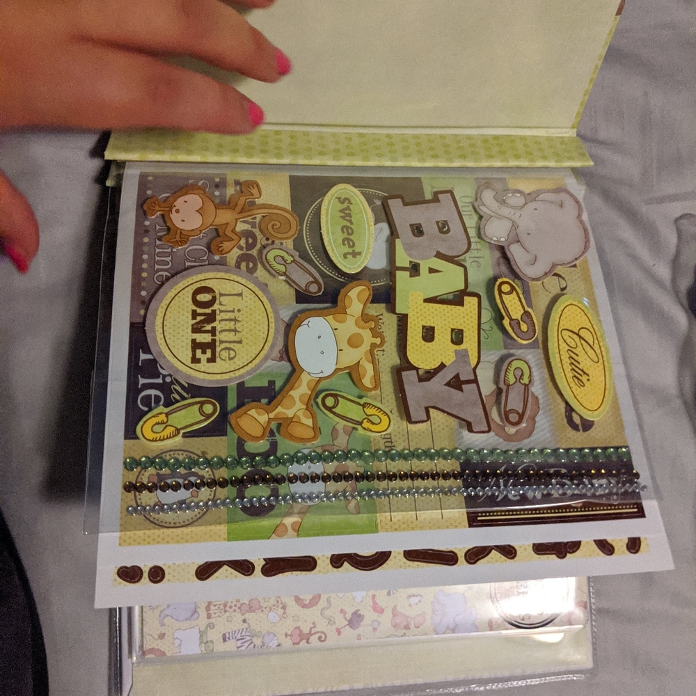 New baby scrapbooking album kit